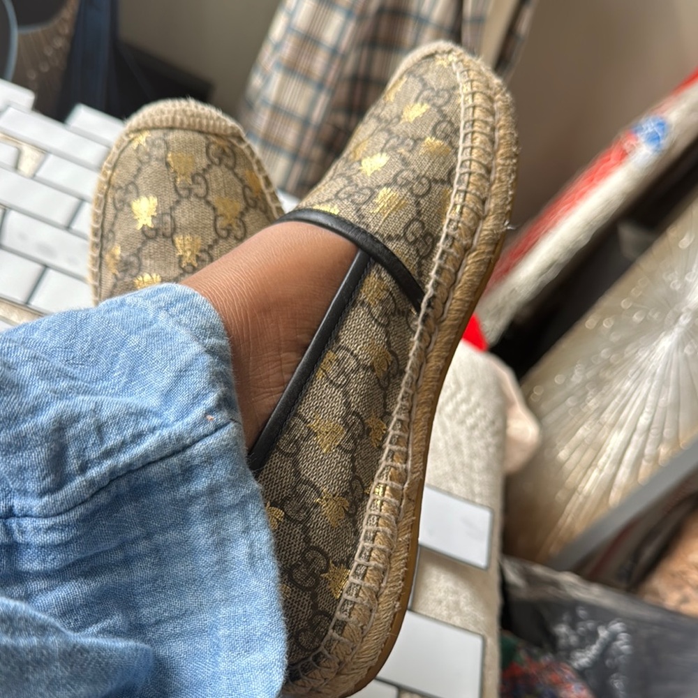 Gucci Women's bees spadrilles - Picture 8 of 9